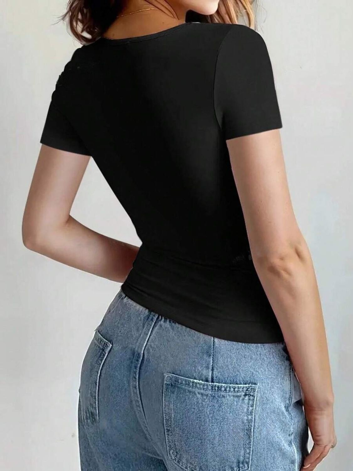 Women's Round Neck Short Sleeve T-Shirt