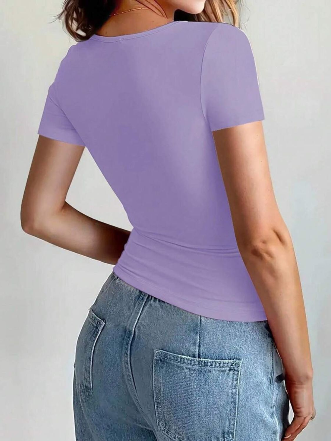 Women's Round Neck Short Sleeve T-Shirt