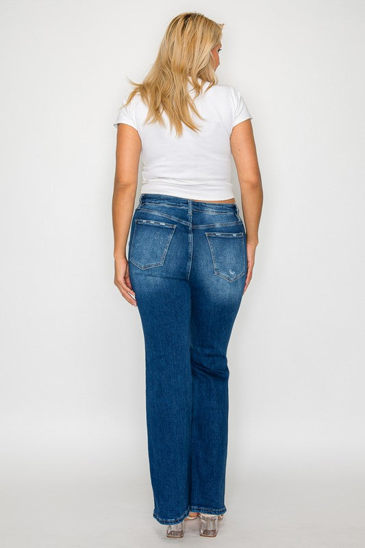 Women's Full Size High Rise Bootcut Jeans