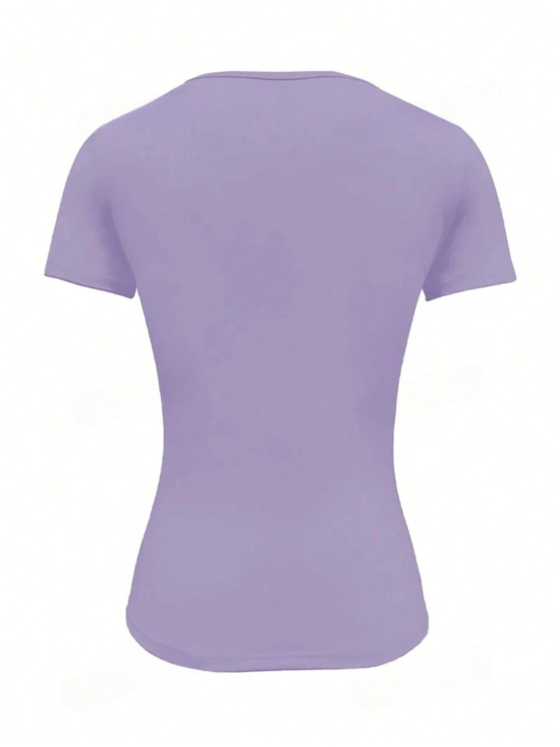 Women's Round Neck Short Sleeve T-Shirt