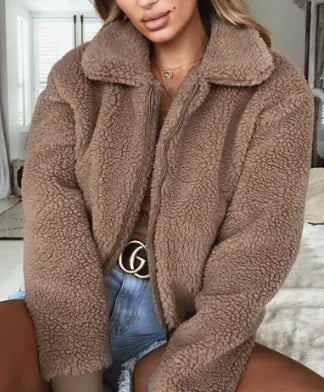 Women's Chic Winter Fleece Coat