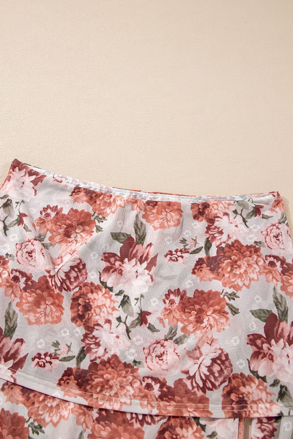 Women's Floral Off-Shoulder Long Sleeve Bodysuit