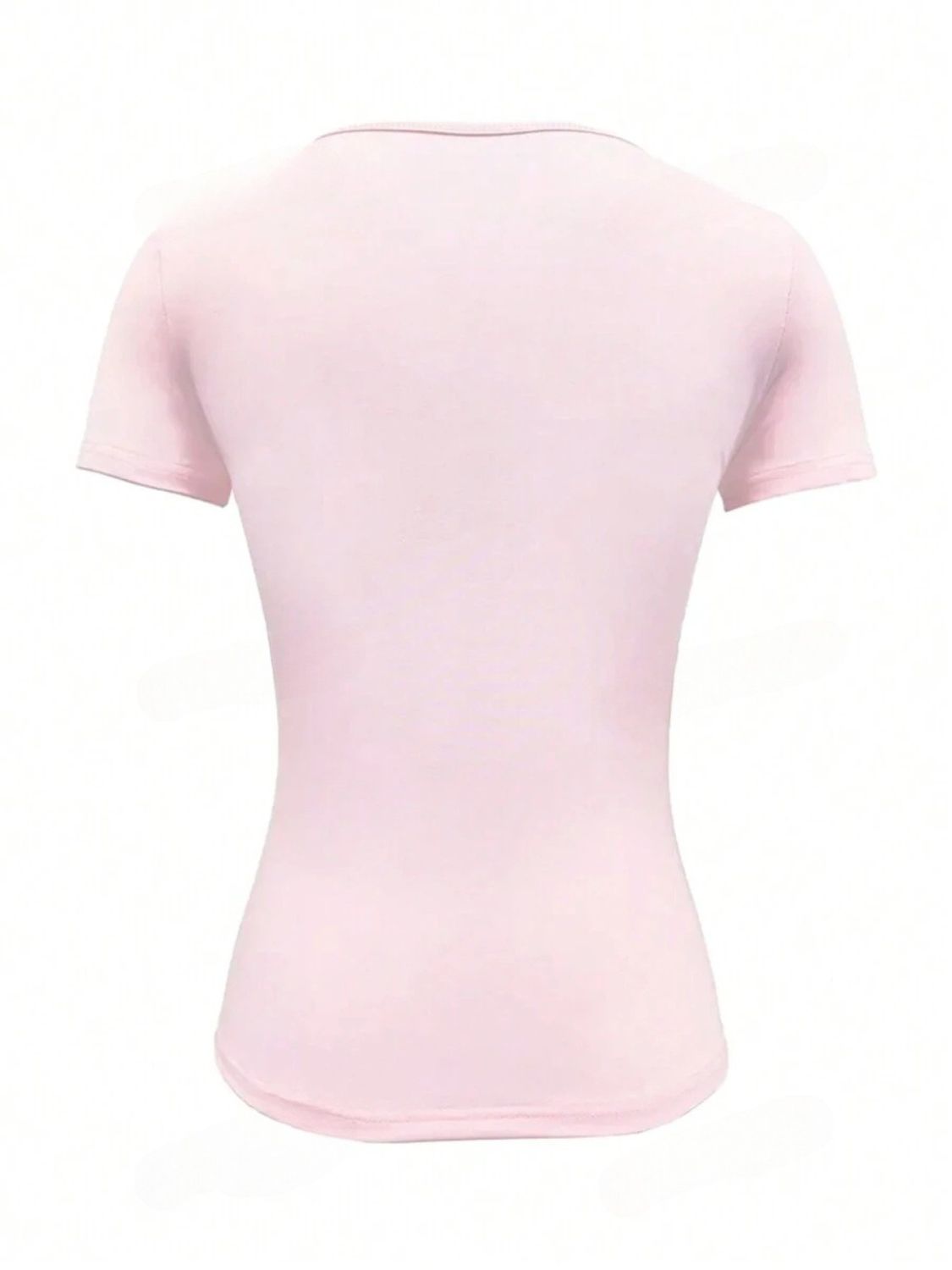 Women's Round Neck Short Sleeve T-Shirt