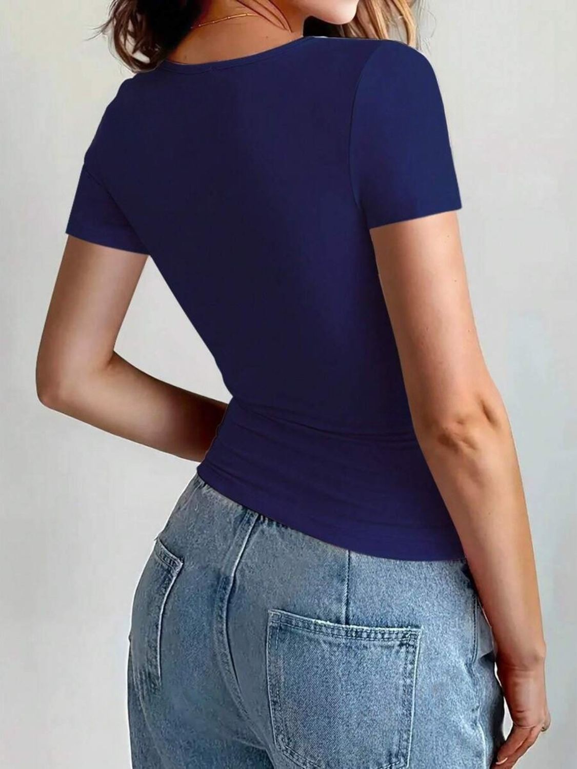 Women's Round Neck Short Sleeve T-Shirt