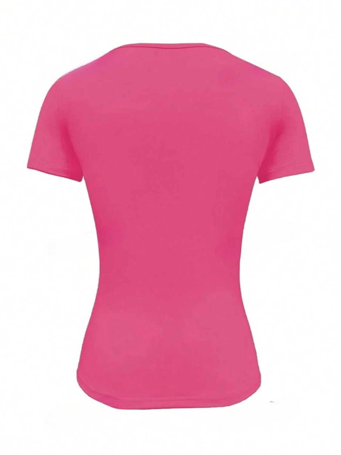 Women's Round Neck Short Sleeve T-Shirt
