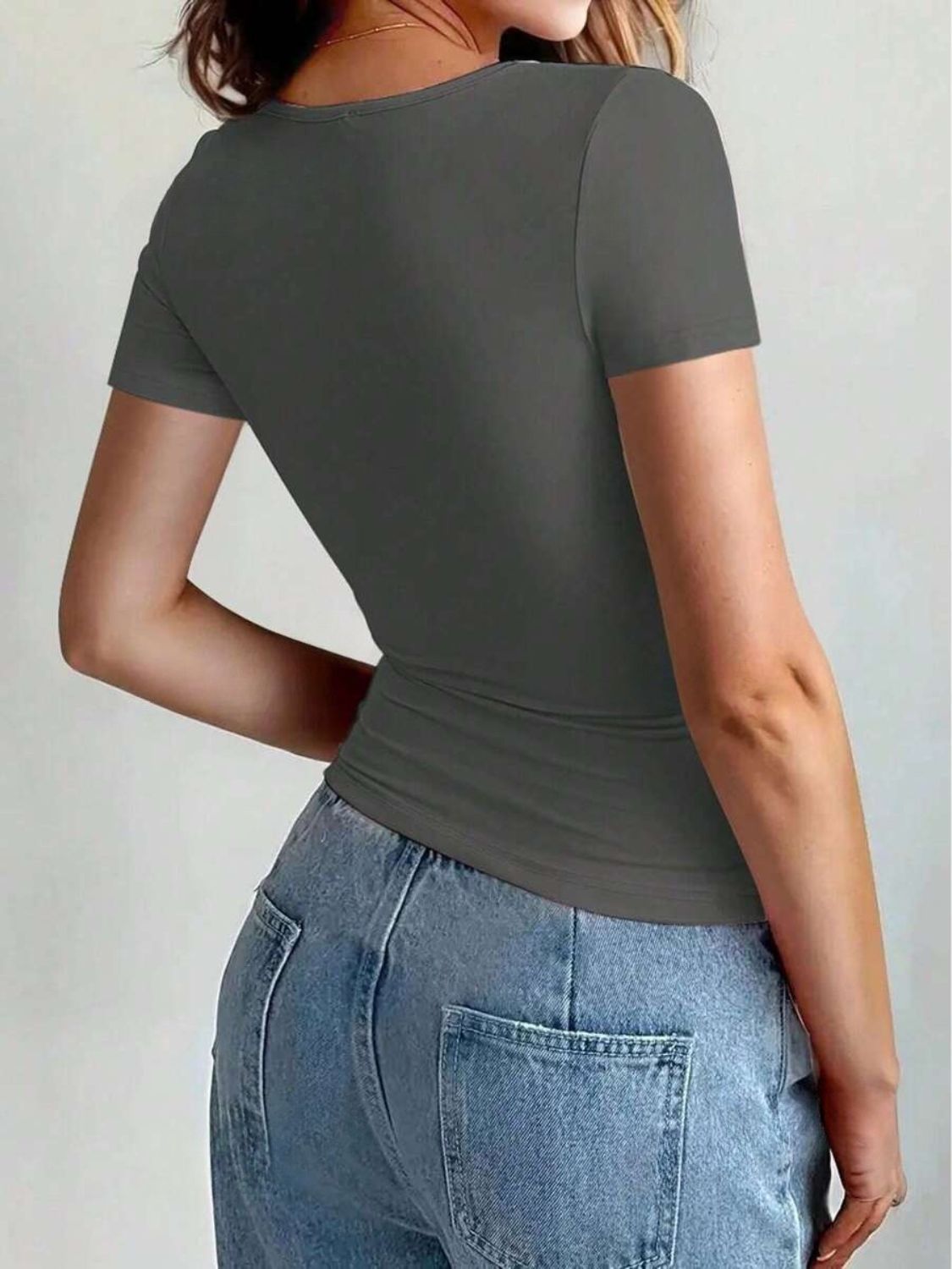 Women's Round Neck Short Sleeve T-Shirt