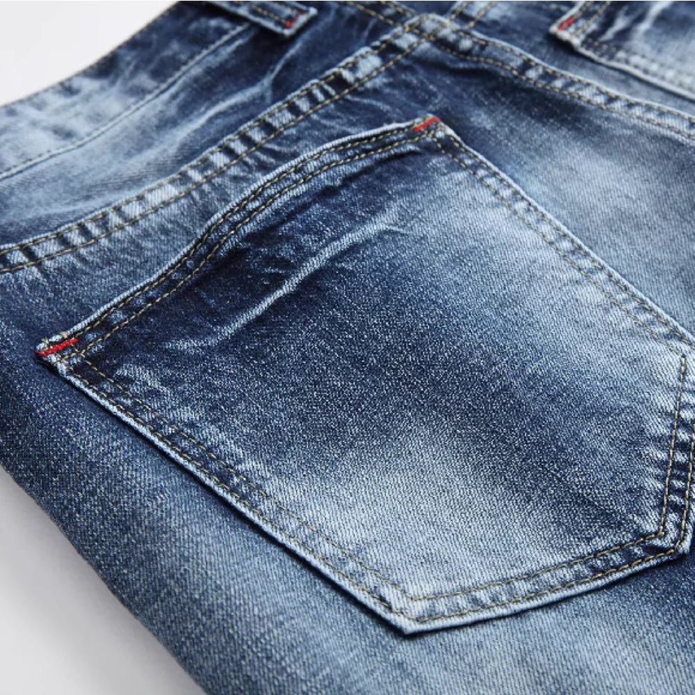 Men's Fashionable Ripped Skinny Jeans