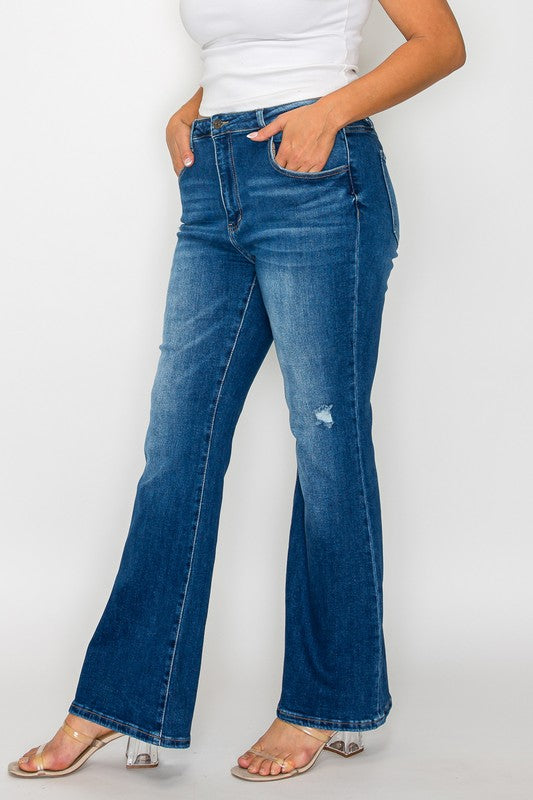 Women's Full Size High Rise Bootcut Jeans