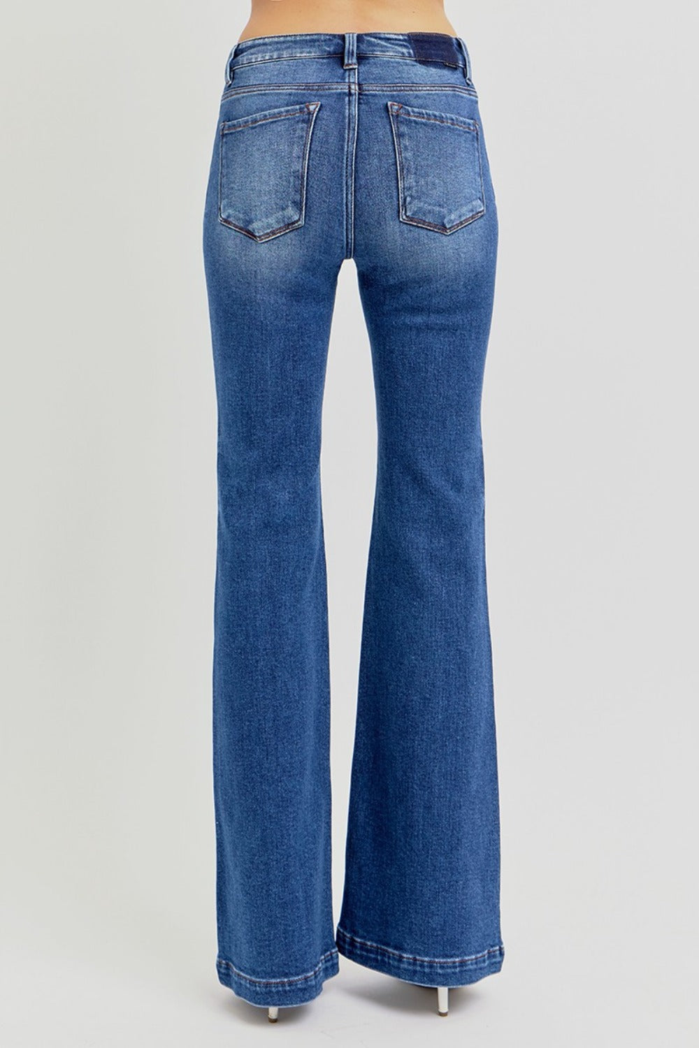 Women's Low Rise Flare Jeans