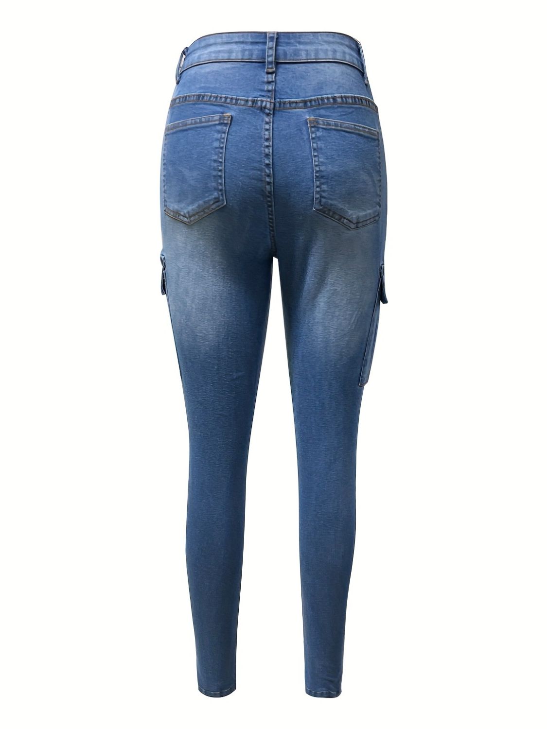 Women's High Wast Skinny Jeans