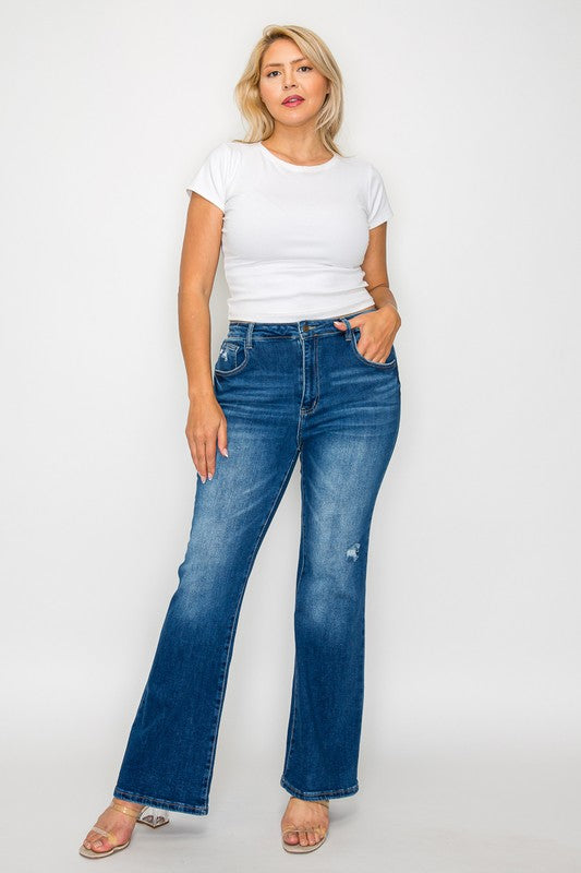 Women's Full Size High Rise Bootcut Jeans