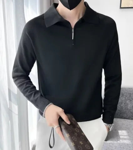 Men's Long Sleeve Polo Shirt