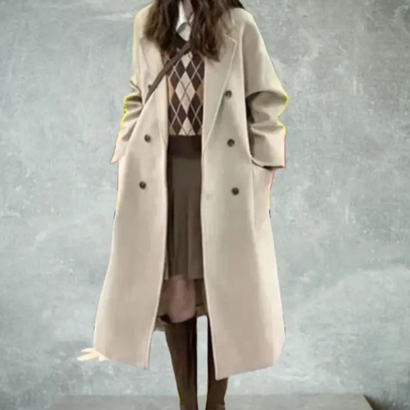 Women's Elegant Trench Winter Coat