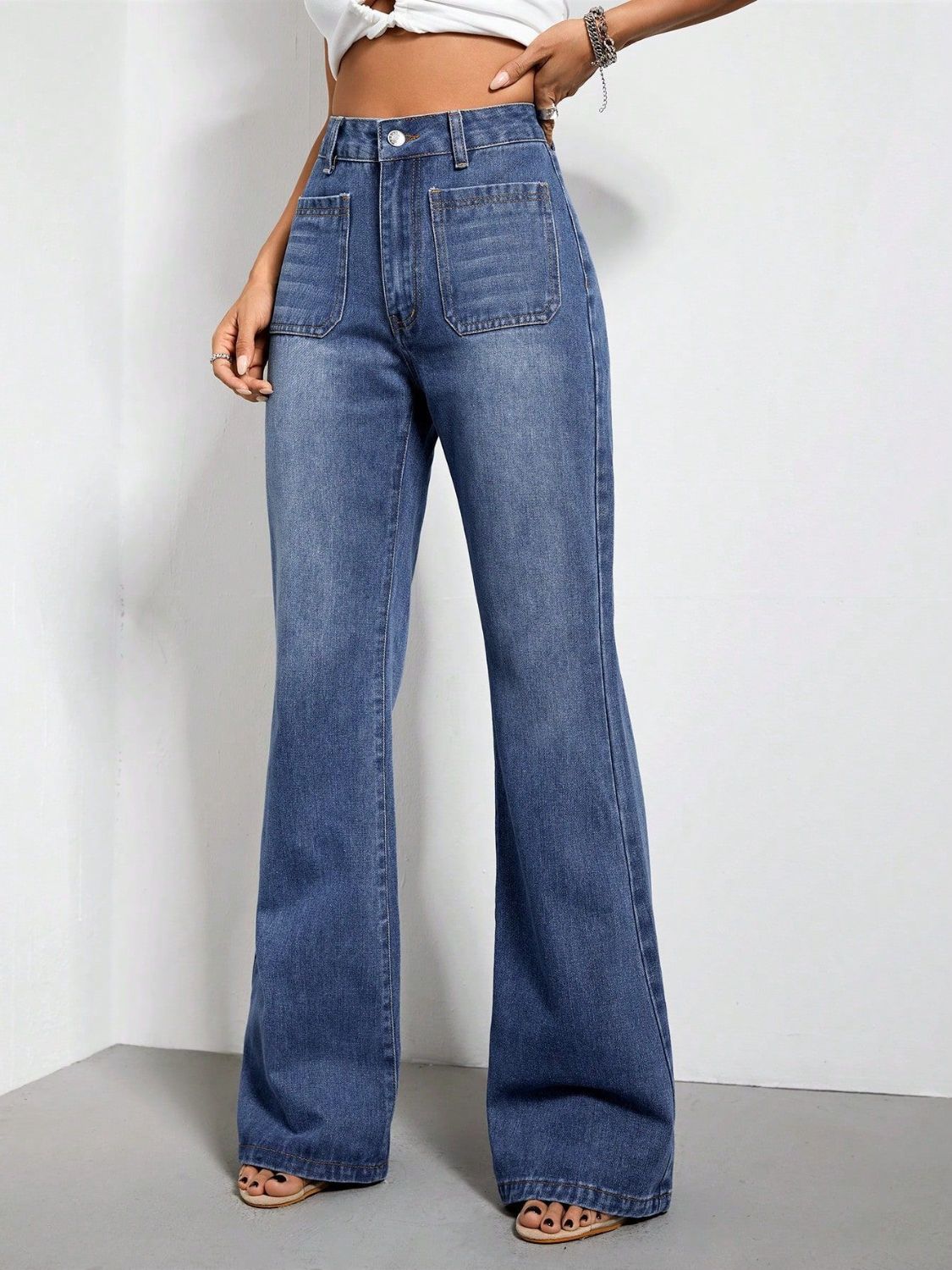 Women's Loose Fit Bootcut Jeans