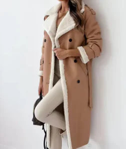 Women's Maillard Wear Composite Leather Plush Coat