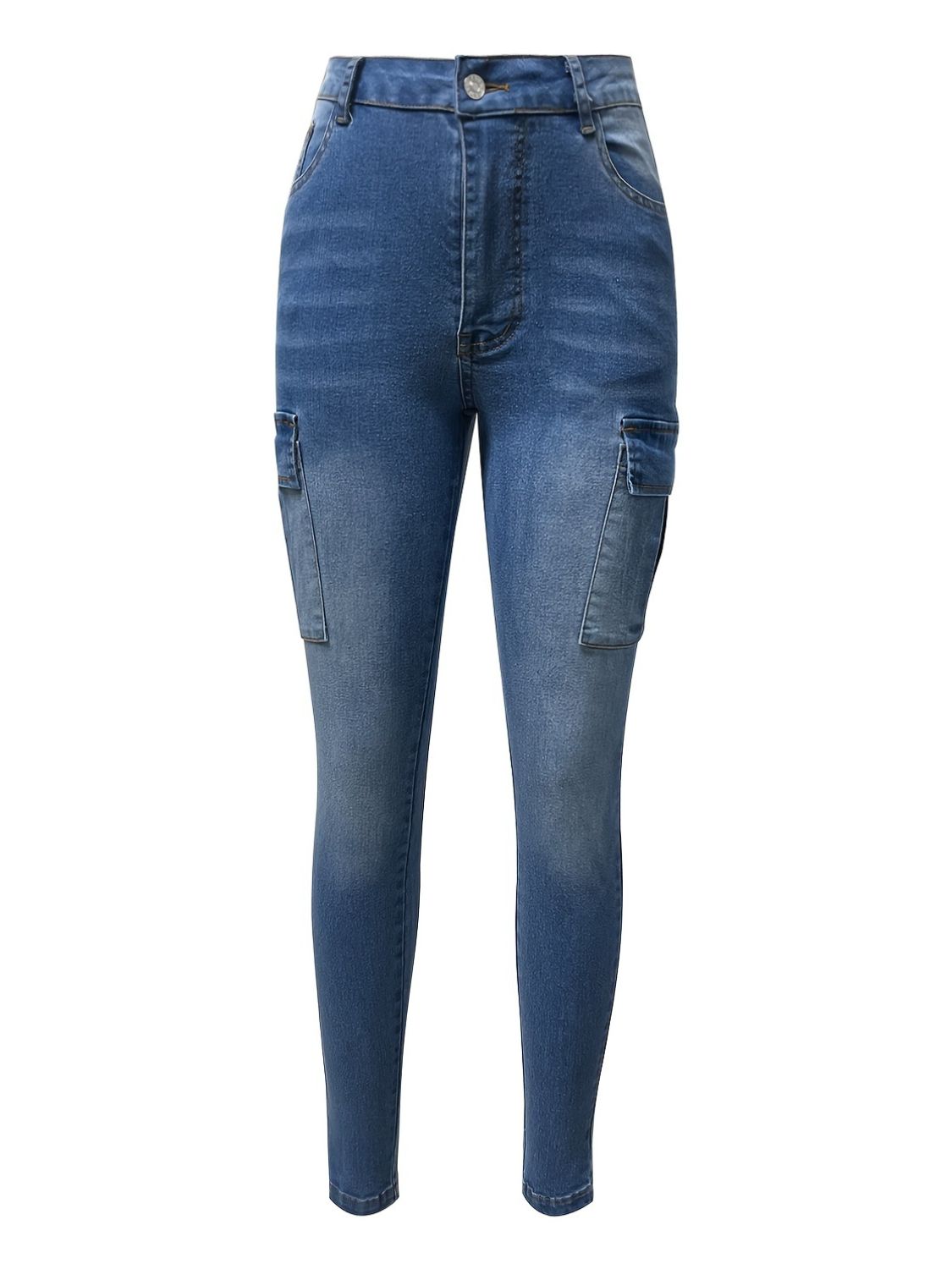 Women's High Wast Skinny Jeans