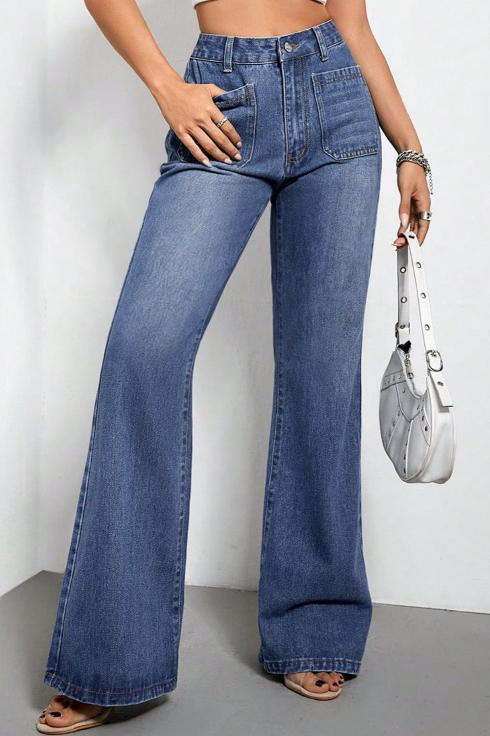 Women's Loose Fit Bootcut Jeans