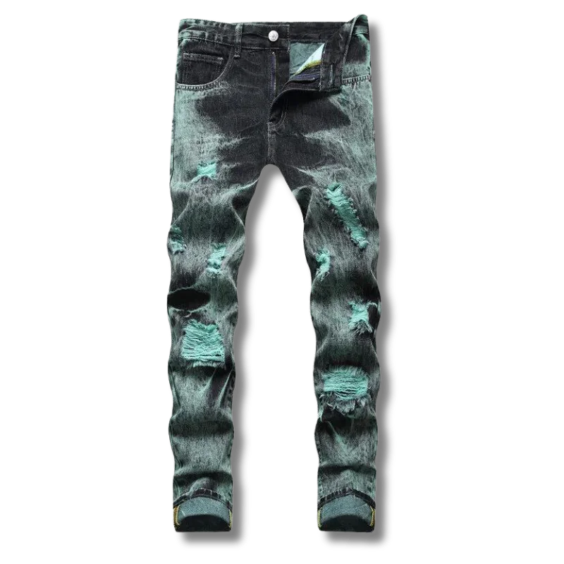 Men's Visionary Ripped Denim Jeans