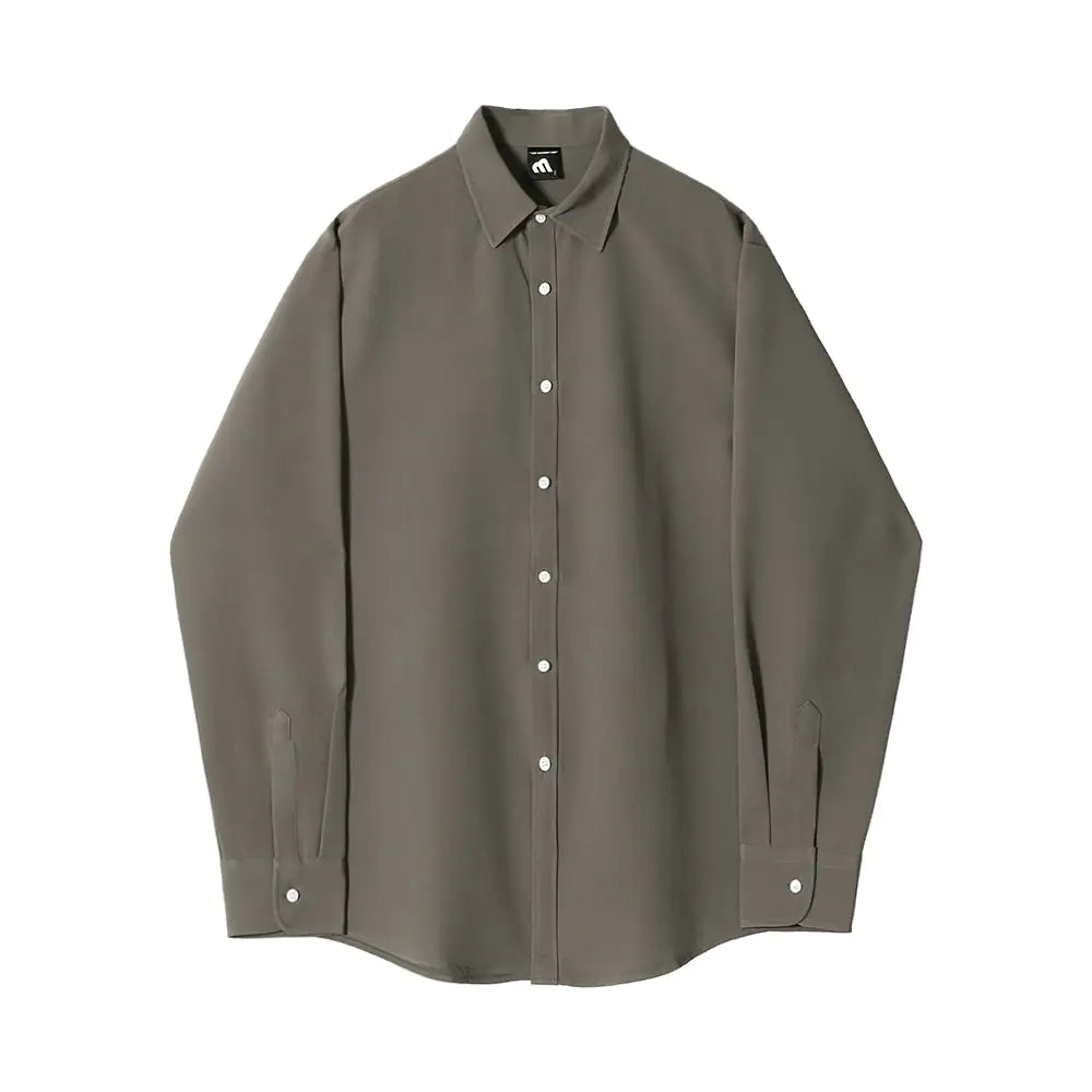 Men's Casual Button Long Sleeve Shirt