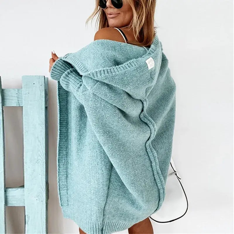 Women's Oversized Cardigan Sleeve Coat