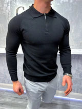 Men's Long Sleeve Polo Shirt