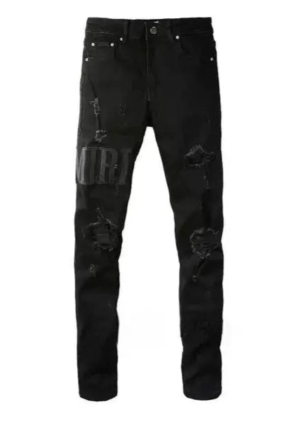 Men's Denim Ripped Streetwear Jeans