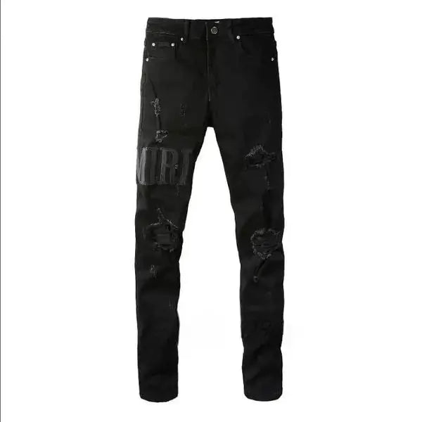 Men's Denim Ripped Streetwear Jeans