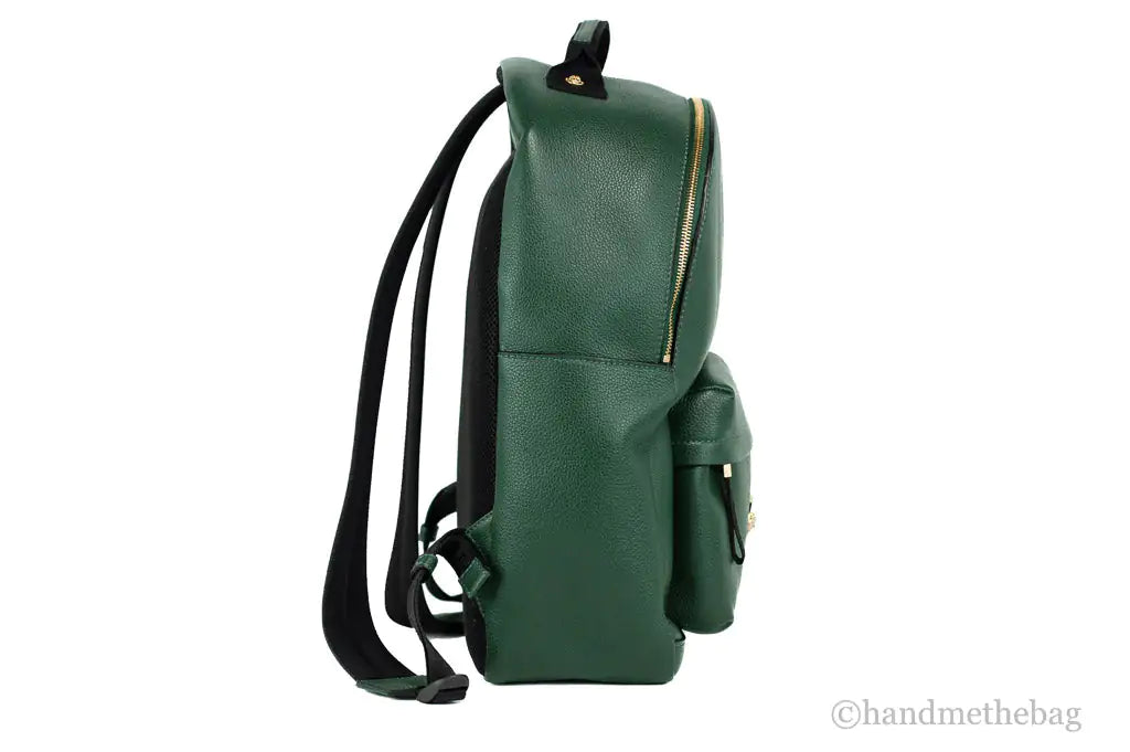 Versace Medusa Green Leather Shoulder Backpack