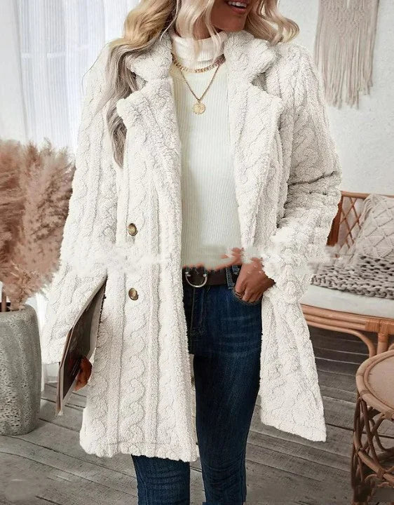 Women's Quilted Long Sleeve Coat