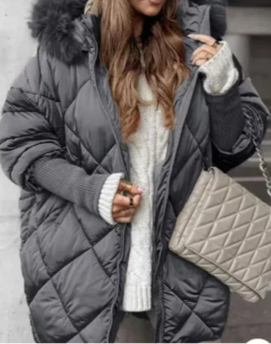 Women's Winter Hooded Cardigan Coat