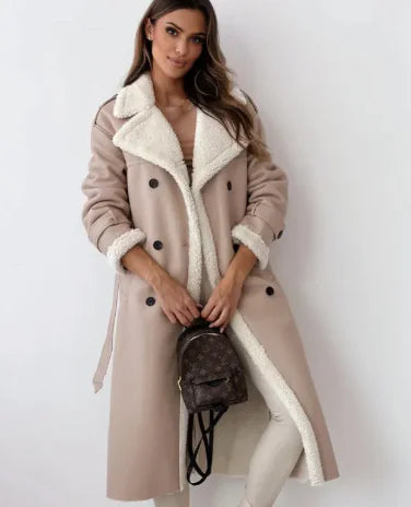 Women's Maillard Wear Composite Leather Plush Coat