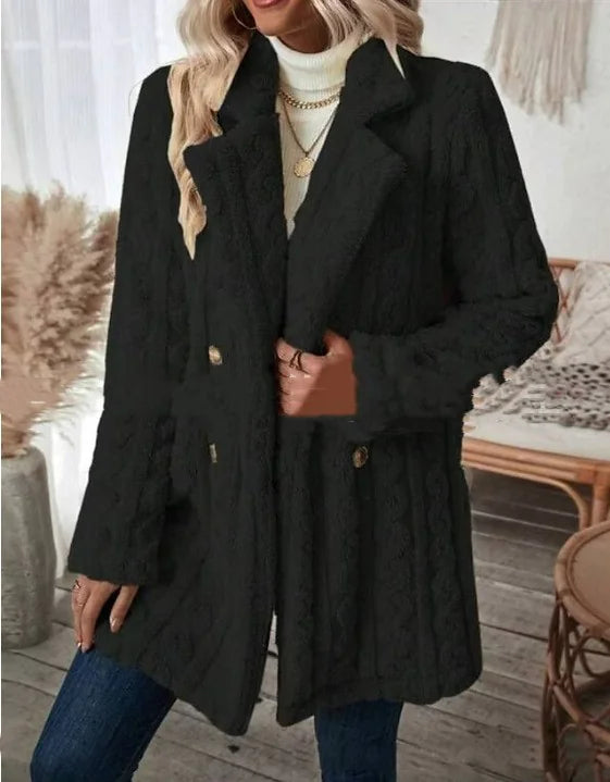 Women's Quilted Long Sleeve Coat