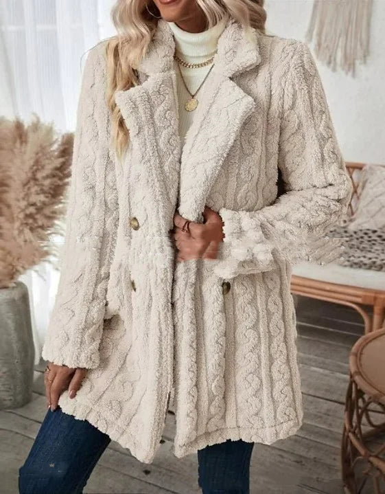 Women's Quilted Long Sleeve Coat