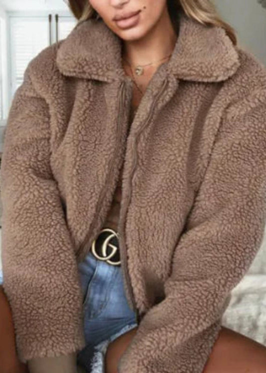 Women's Chic Winter Fleece Coat