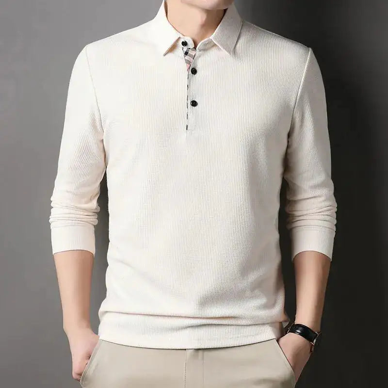 Men's Long Sleeve Polo Shirt