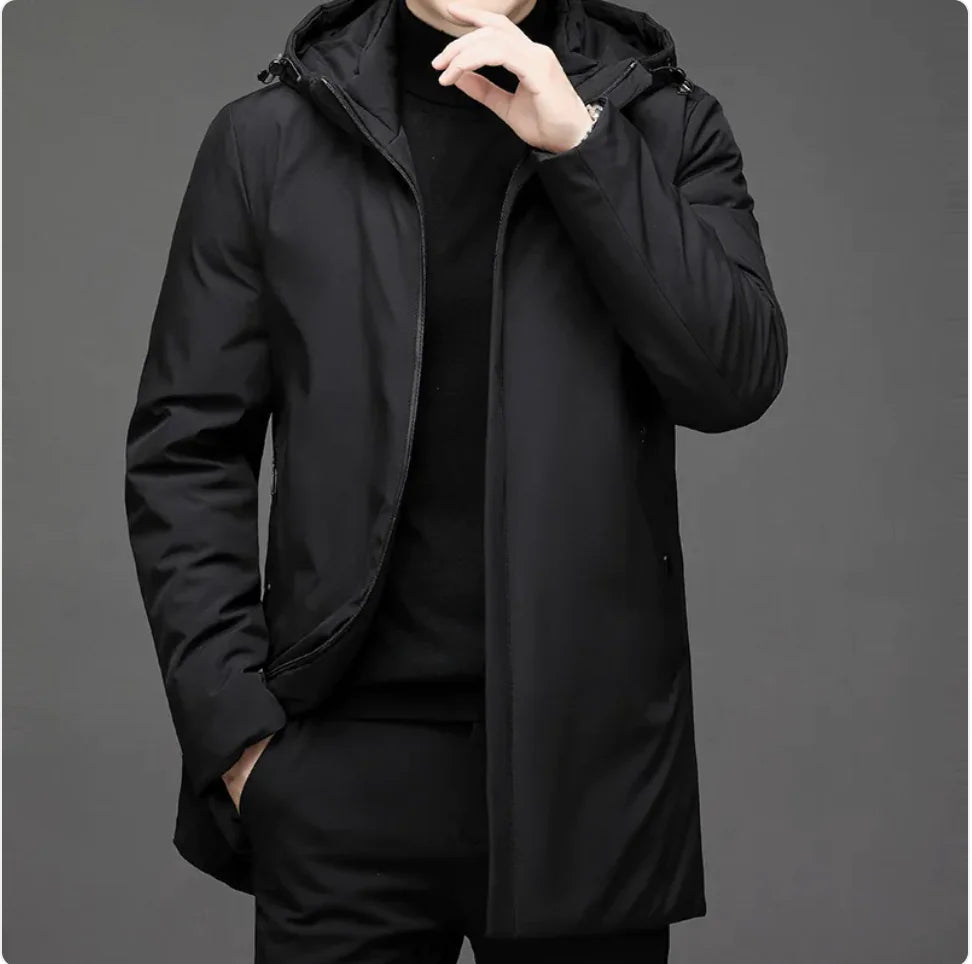 Men's Thick Hooded Winter Coat