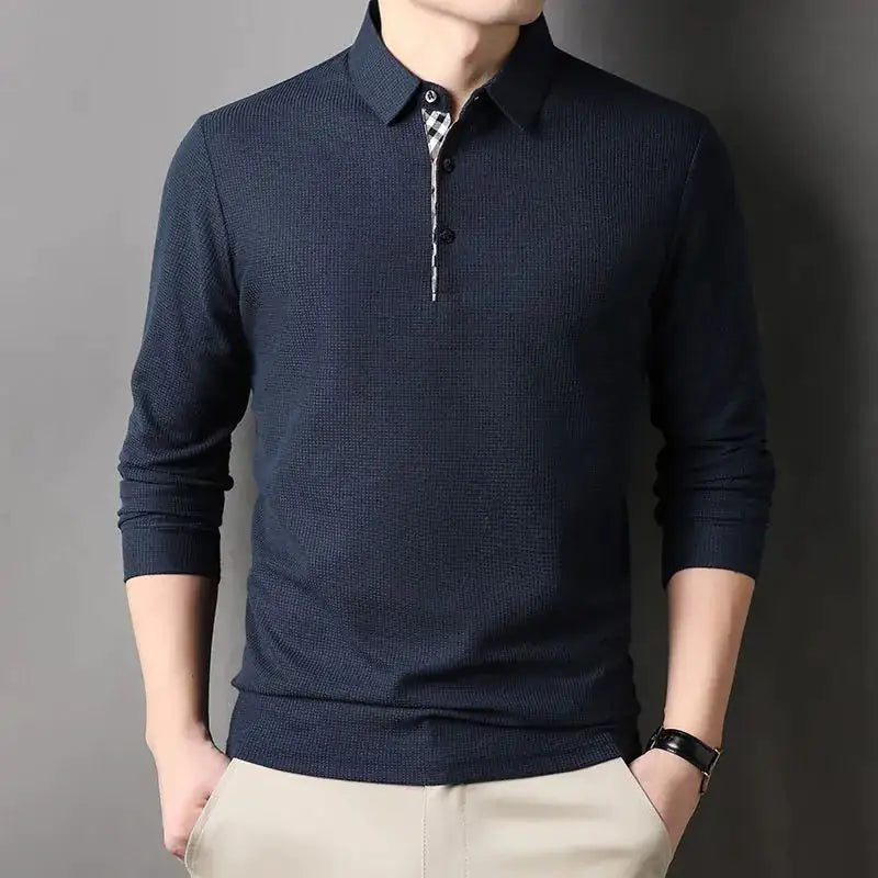 Men's Long Sleeve Polo Shirt