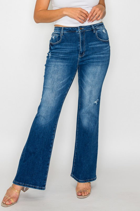 Women's Full Size High Rise Bootcut Jeans