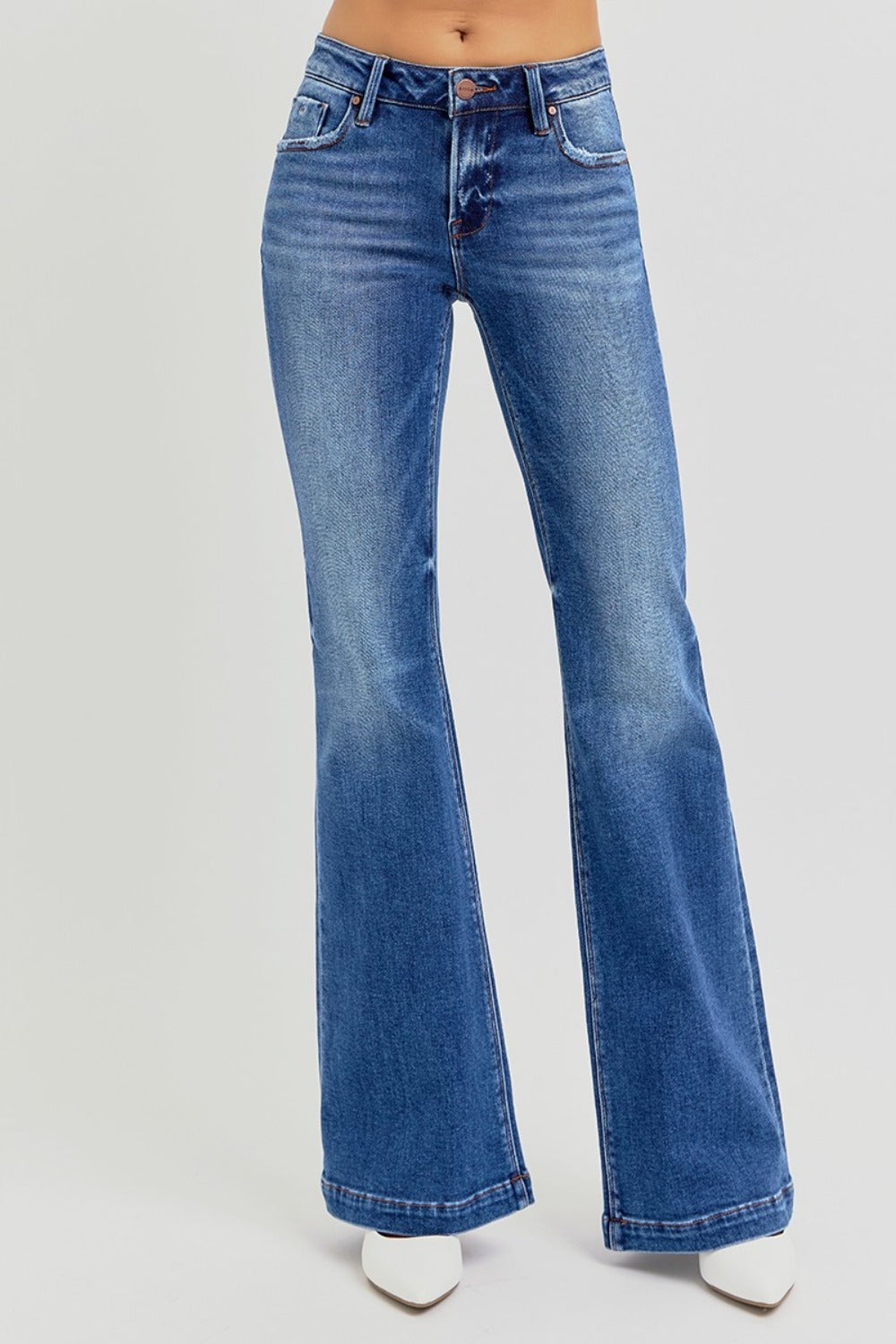 Women's Low Rise Flare Jeans