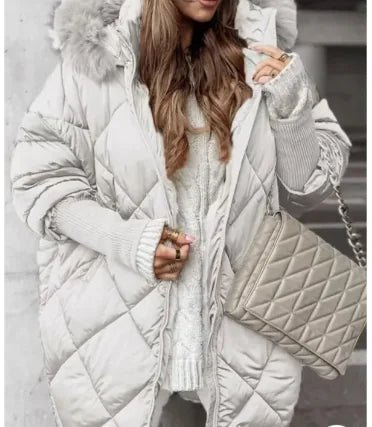 Women's Winter Hooded Cardigan Coat