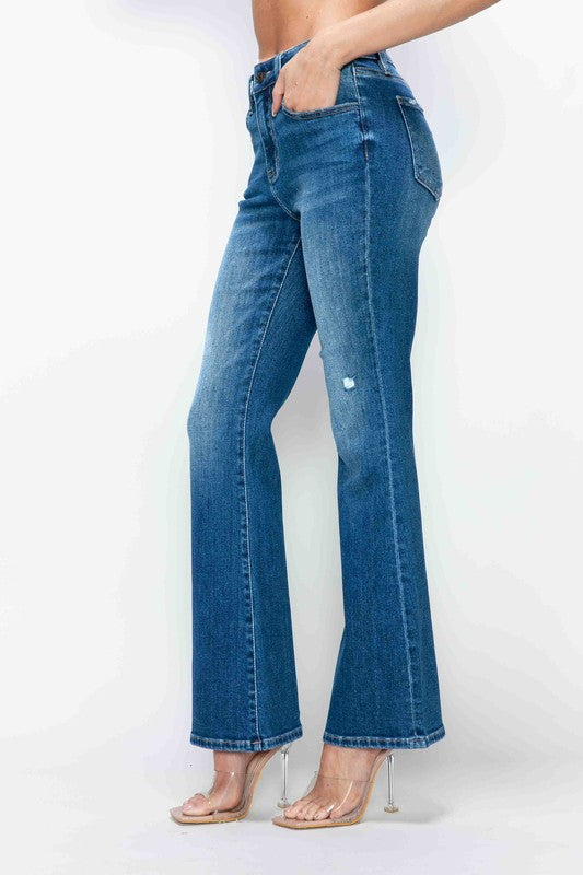 Women's Full Size High Rise Bootcut Jeans