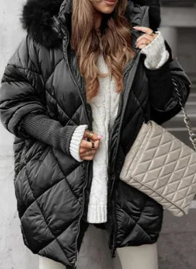 Women's Winter Hooded Cardigan Coat