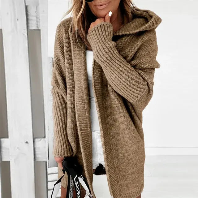 Women's Oversized Cardigan Sleeve Coat