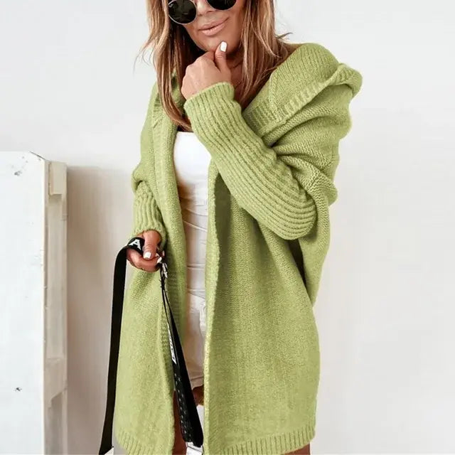 Women's Oversized Cardigan Sleeve Coat