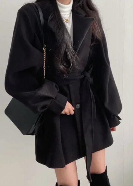 Women's Thickened Wool Coat