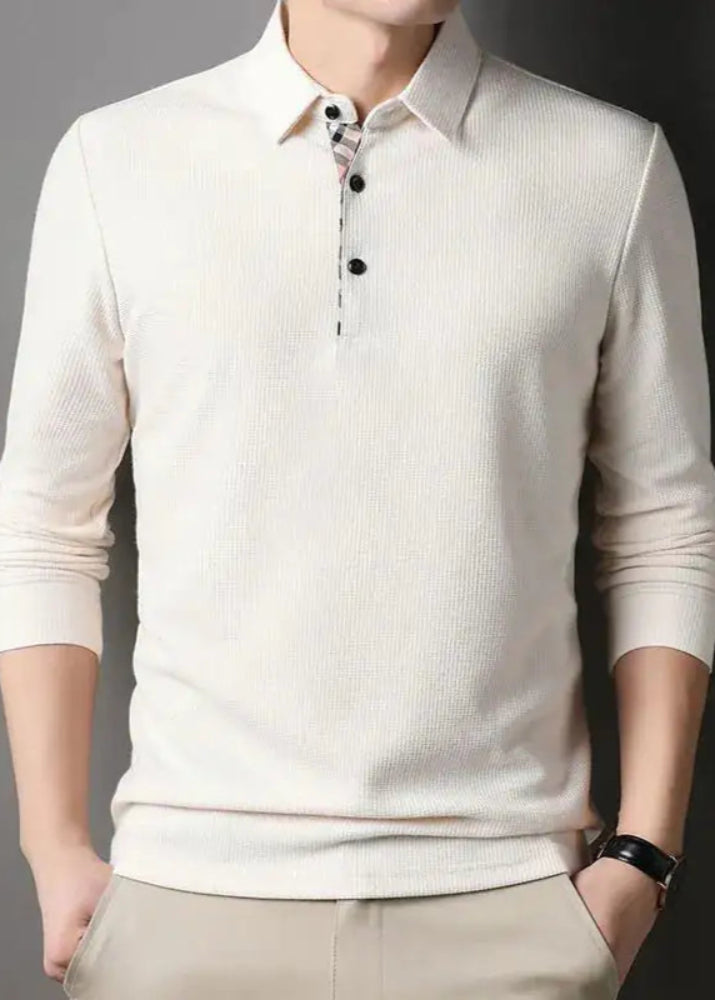 Men's Long Sleeve Polo Shirt