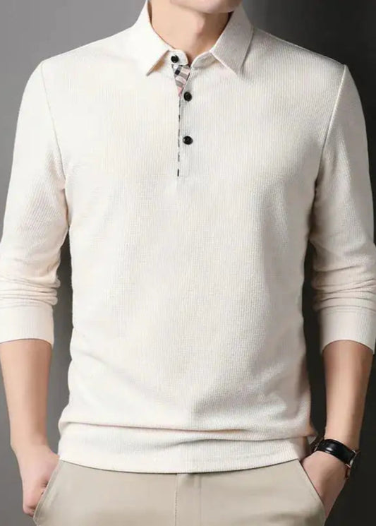 Men's Long Sleeve Polo Shirt