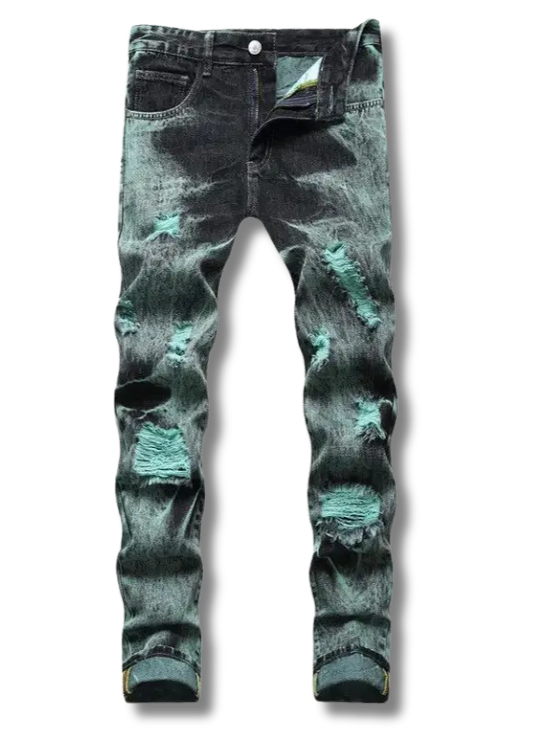 Men's Visionary Ripped Denim Jeans