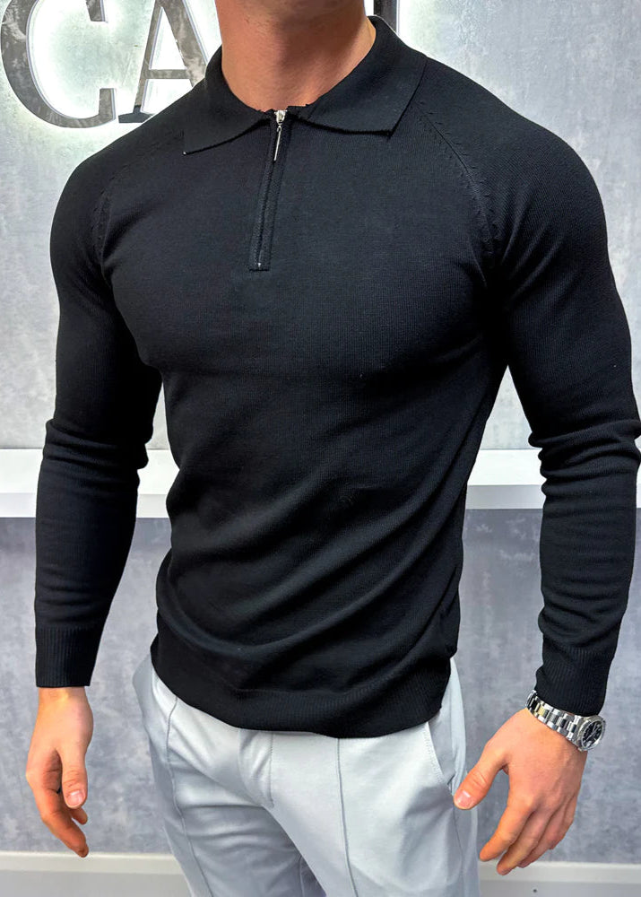 Men's Long Sleeve Polo Shirt