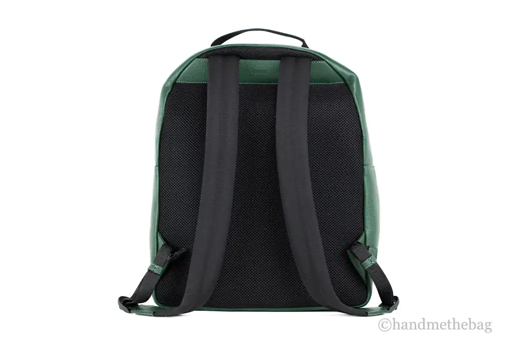 Versace Medusa Green Leather Shoulder Backpack